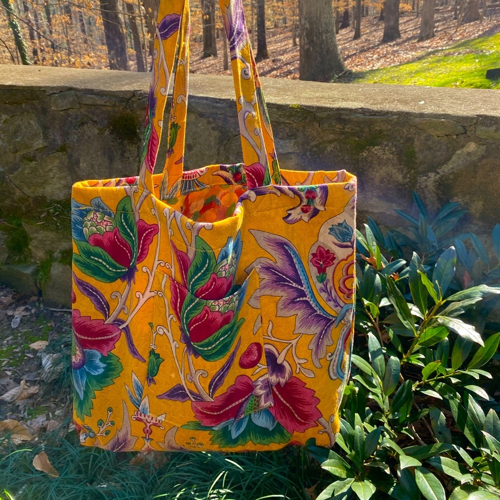 Handmade tote bag